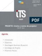 XXX - CLIENTE - PROJETO - Kick off Business Blueprint.pptx