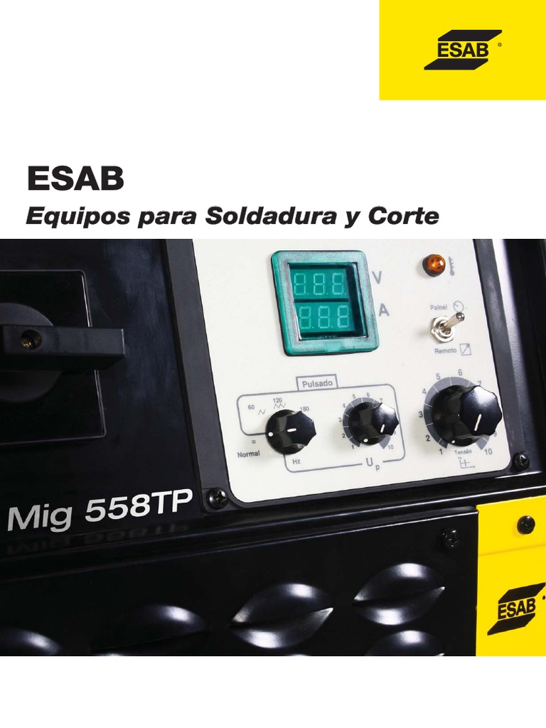 Maquina de Soldar 2 en 1 MMA y TIG LHN 280i Plus ESAB