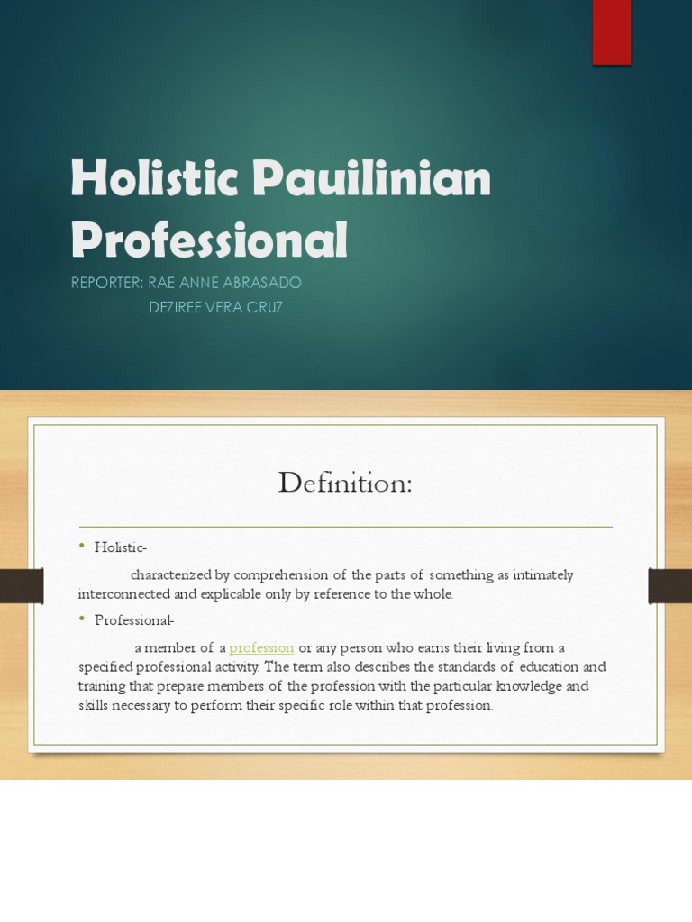 Paulinian Professional Values & Goals | PDF | Love | Faith