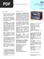 DSE550 Data Sheet PDF