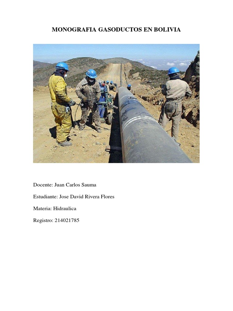 Gasoductos y reservas en Bolivia | PDF | Bolivia | Petróleo