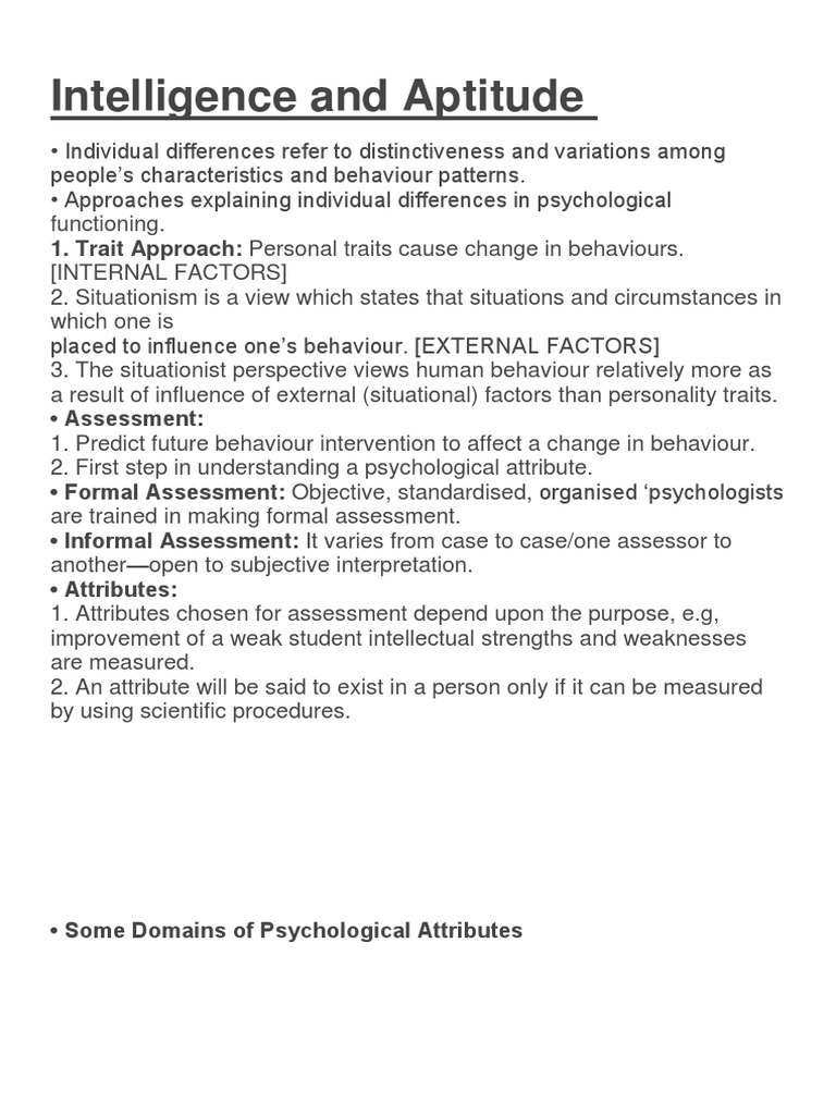 Intelligence Aptitude And Reasoning