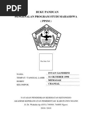 Buku Panduan Ppsm 20181 Pdf