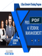 Procurement and Vendor Management Training Workshop in Islamabad