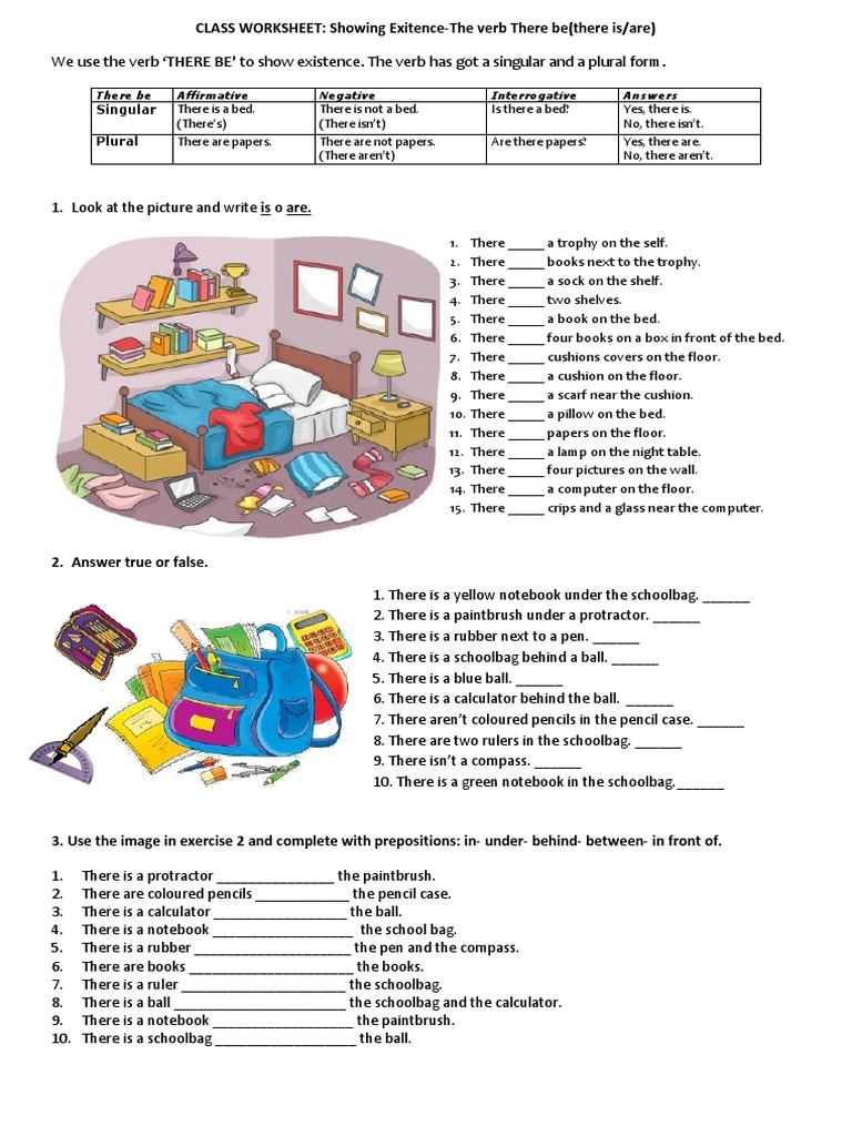 There Be Worksheet Worksheet Templates Layouts 101075 Pdf Syntactic Relationships Rules