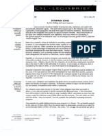 1998 - NCSL LegisBrief - Enterprise Zones - OK-SAFE Document
