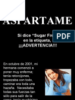 Aspartame- Veneno Mortal en Nuestra Dieta