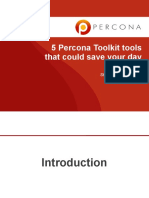 5 Percona Toolkit Tools Save Day 4.3.13