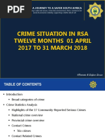SAPS Crime Stats Presentation 2018