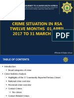 SAPS Crime Stats Presentation 2018