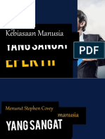 7 Kebiasaan Manusia Yang Efektif