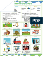 Demonstrative Pronouns Grammar Drills Grammar Guides Oneonone Activities 109790