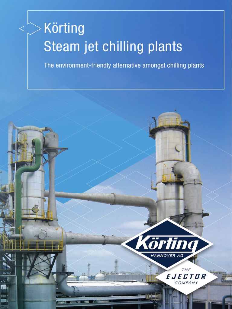 Körting Steam Jet Chilling Solutions | PDF | Air Conditioning | Jet Engine