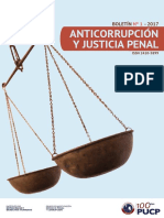 Anticorrupción y Justicia Penal - Boletín N°1