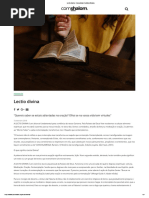 Lectio Divina - Comunidade Católica Shalom