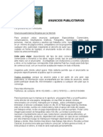 Carta Explicativa para Comercializar Los Anuncios Publicitarios de Internet para Comerciantes