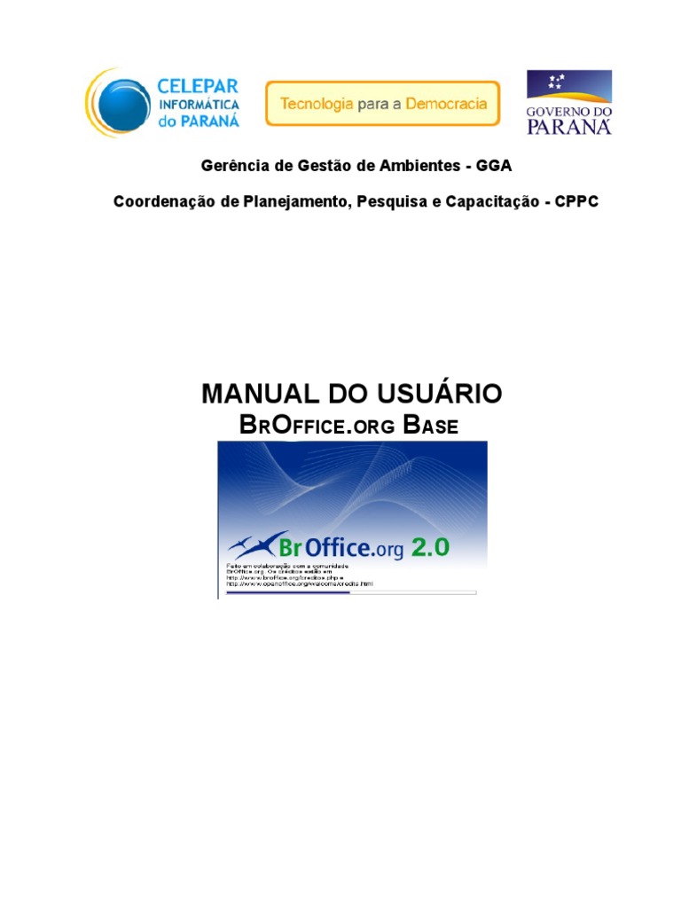 BrOffice Base | PDF