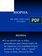 Biopsia: Dr. Fernando Garcia Dolores