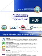 Prince William County I-95 Transportation Mega Town Hall Presentations