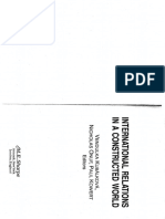 Constructivism. User Manual - Onuf PDF