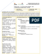 Guia de Aprendizagem de Língua Portuguesa - 3º Ano - 3º Bimestre