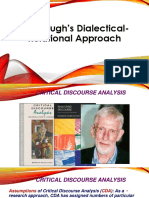 Fairclough's Dialectical - Relational Approach