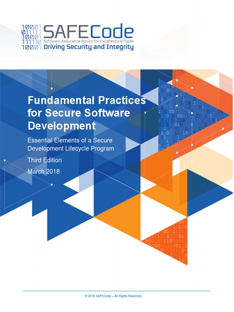 SAFECode Fundamental Practices For Secure Software Development March ...