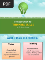 Chapter 1 - Introduction To Thinking Skill