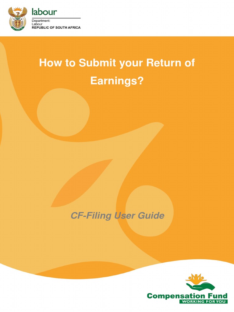 CF-Filing User Guide for Employers | PDF | Online Banking | Banks & Banking
