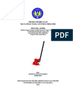 Proses Pembuatan Mata Pisau Pada Gunting Mekanik (Proyek Akhir)