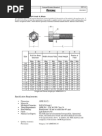 Hex bolts, SAE J429