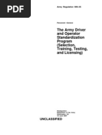 Download AR 600-55 Army Driver and Operator Standardization Program by bmusha SN38836216 doc pdf