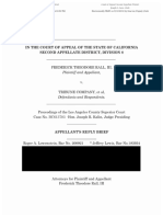 Ted Rall v. Los Angeles Times Et Al. - California Court of Appeals - Reply Brief - September 10, 2018