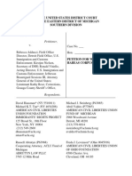 Damus Habeas Corpus Petition