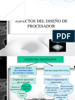 Aspectos Del Diseño de Procesador