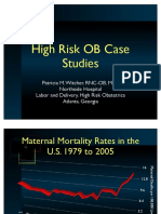 Witcher - High Risk OB Case Studies 3 PDF