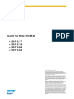 Guide For Note 2039647 PDF