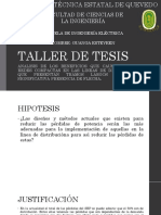 Taller de Tesis