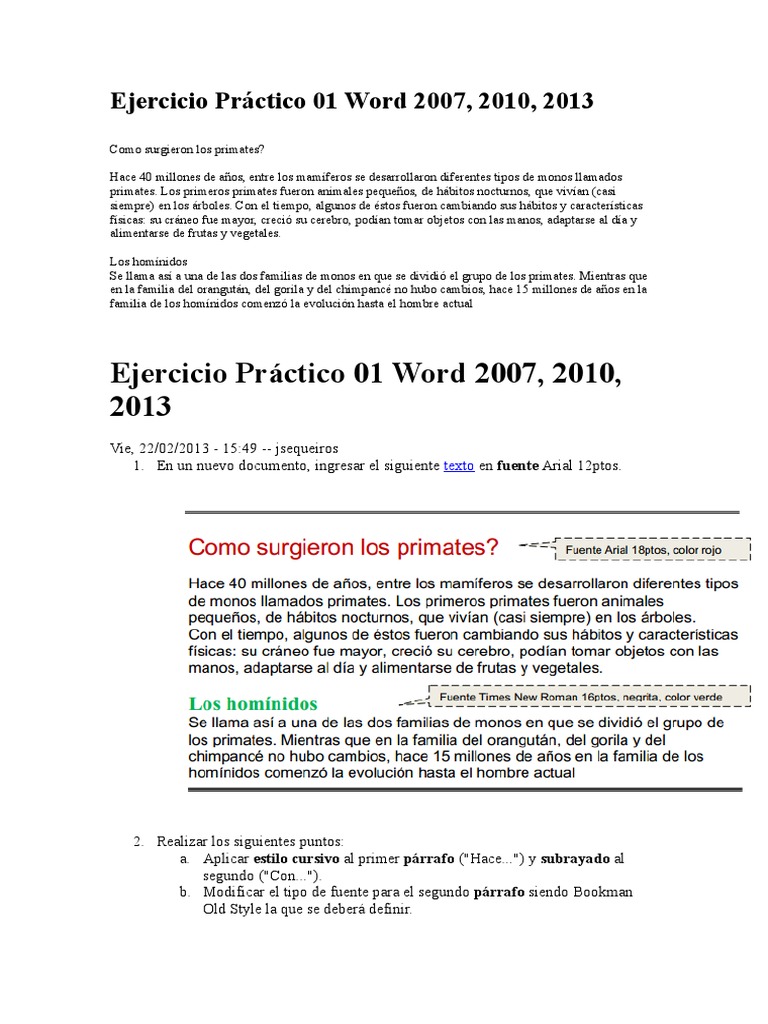 Ejercicio Práctico 1 | PDF