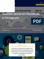 Lineamientos de Gestión Social en Facebook e Instagram 2017