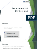 Recursos en SAP Business One