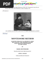 The Montessori Method