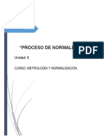 Proceso de Normalizacion