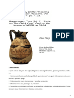 Resumen Textos Sobre Vaso de Chigi