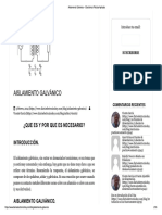 Aislamiento Galvánico y Sus Derivados