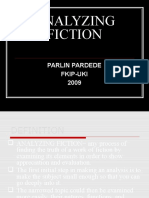 Analyzing Fiction: Parlin Pardede Fkip-Uki 2009