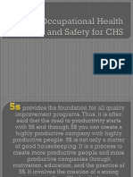 5S and Occupational Health and Safety For CHS