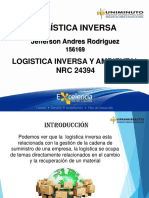 Logistica Inversa - Jefferson Andres Rodriguez - 156169 - Logistica Empresarial