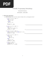 CS1010E: Programming Methodology: Tutorial 03: Selection 06 Feb 2017 - 10 Feb 2017