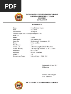 Biodata Kelompok D Doc